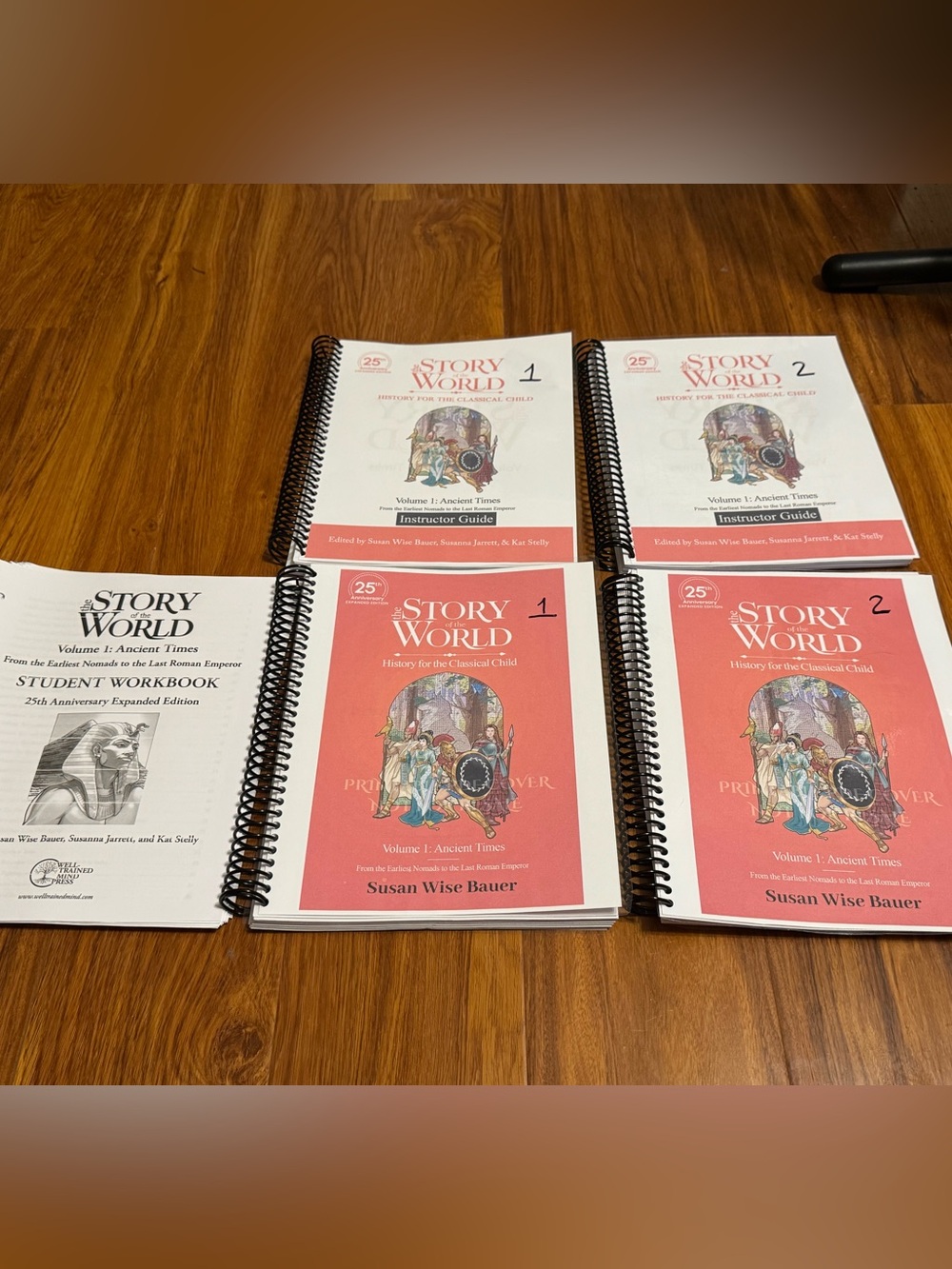 Story of the World 25th Anniversary Edition printed out
